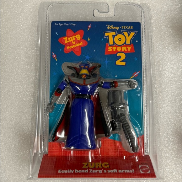 Lot of 4 Disney Pixar Toy Story 2 Figures. Zurg, Buzz, Woody and Bullseye. New! - Picture 2 of 7